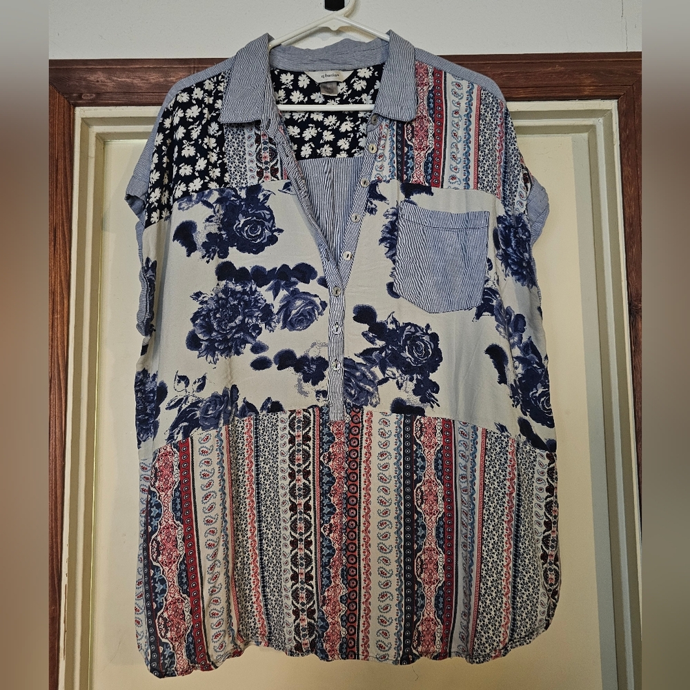 Boho Flowy Shirt